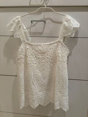 Sezane Edith blouse in size 36, NWT